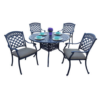 lebanon 7 piece dining set with cushions