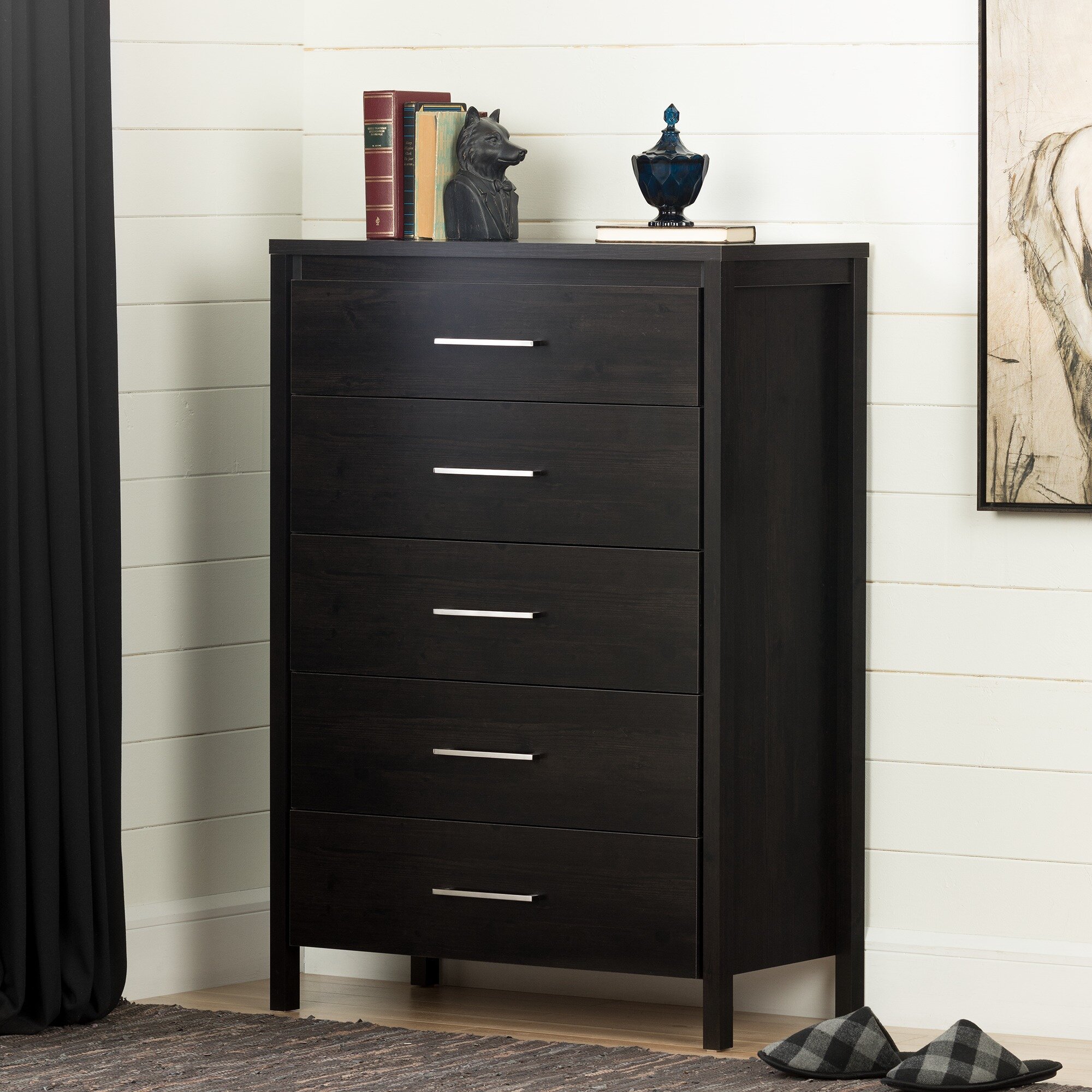 South Shore Gravity 5 Drawer Chest Reviews Wayfair