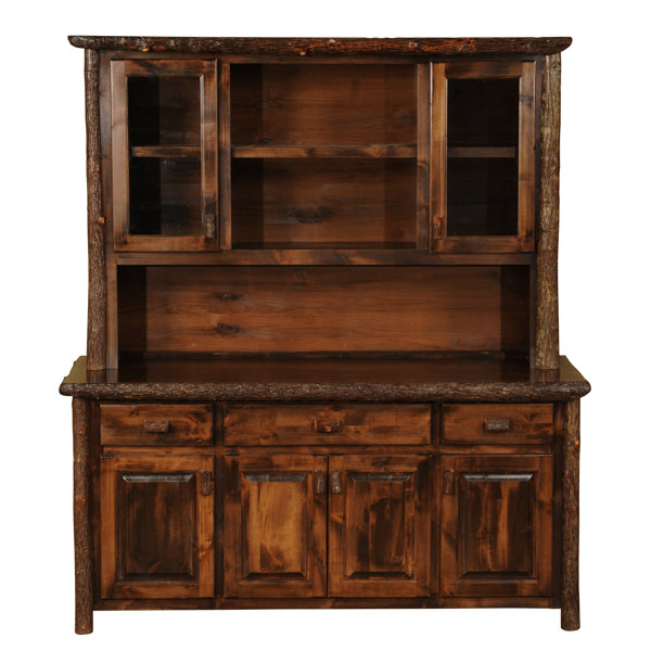 Hickory China Cabinet By Fireside Lodge Bargain
