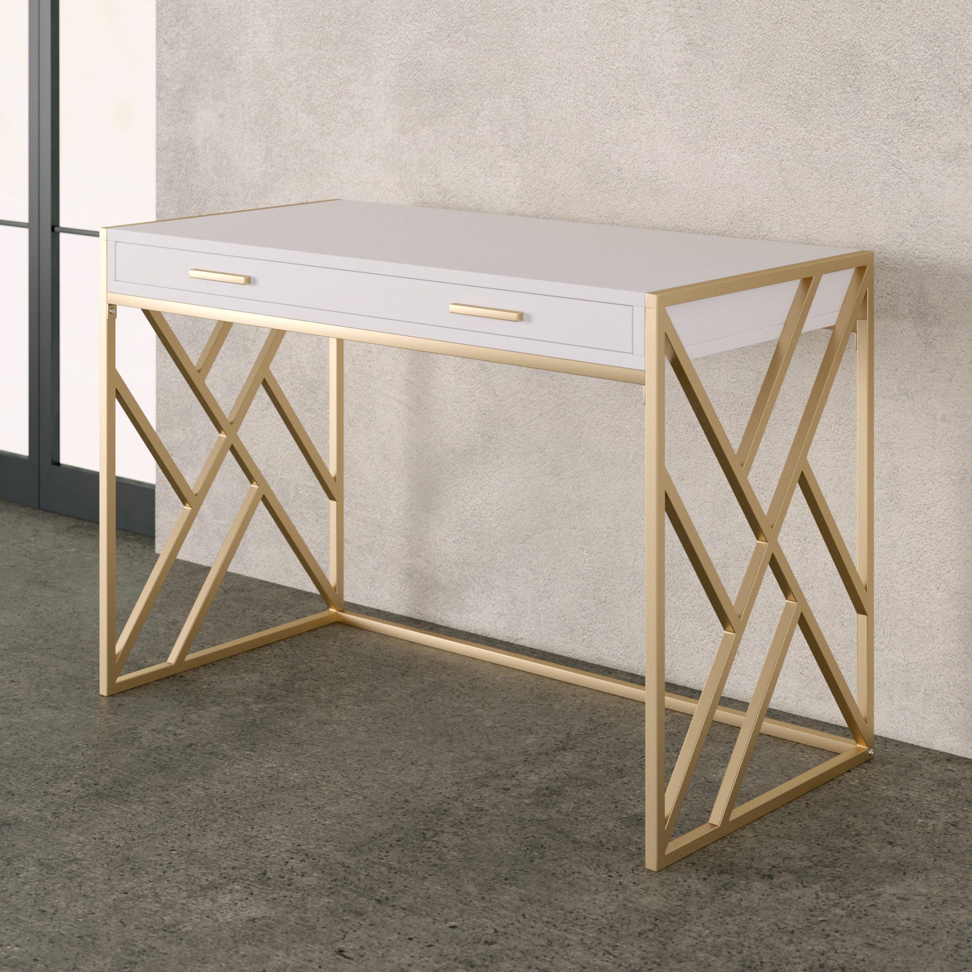 gold desk