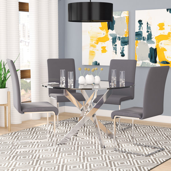 Fields 5 Piece Dining Set By Orren Ellis