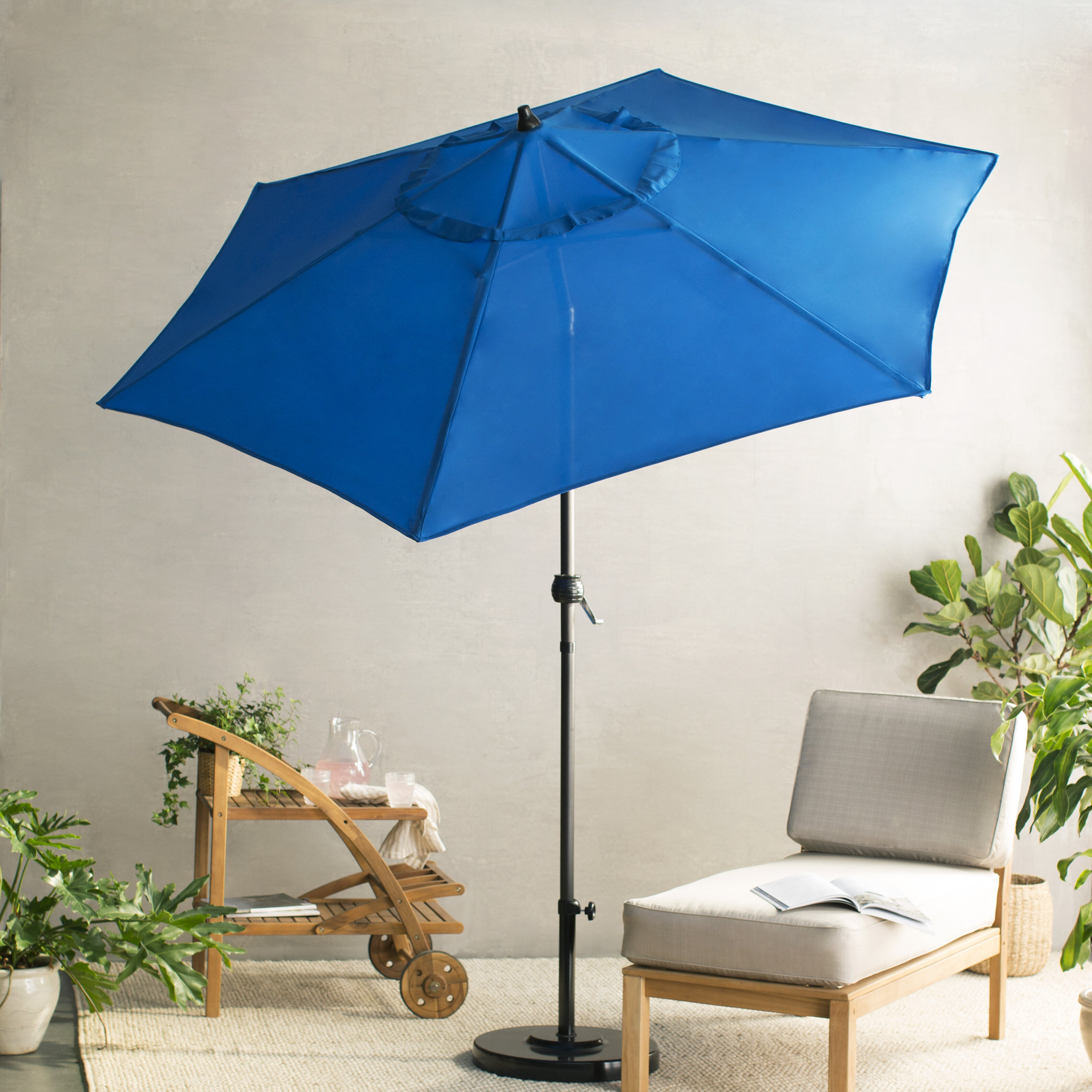 Beachcrest Home Kearney 9 Market Umbrella Reviews Wayfair