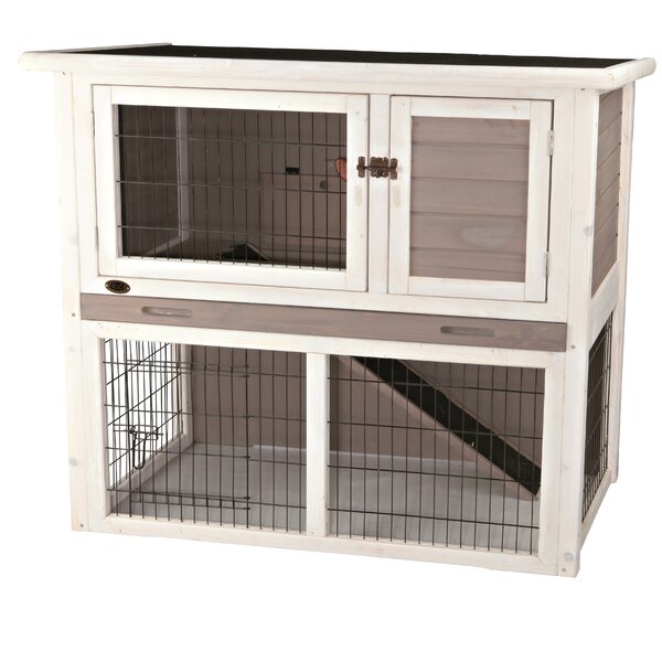 Marta Small Animal Hutch with Sloped Roof by Tucker Murphy Pet
