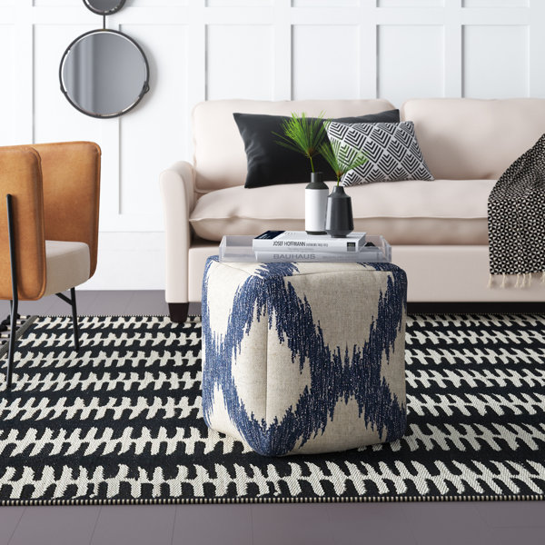 Latorre Ikat Pouf By Mercury Row Best Design