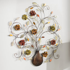 Wall Metal Art metal wall art - wall décor | wayfair Wall Metal Art metal wall art - wall décor | wayfair