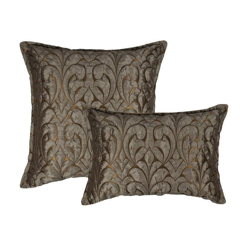 Sherry Kline Canyon Embossed Luxury Combo Decorative 2 Piece Pillow Set Perigold