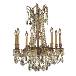 Radtke Cottage 8-Light Crystal Chandelier