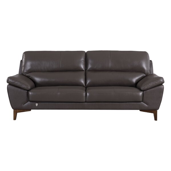 Stengel Leather Sofa By Brayden Studio