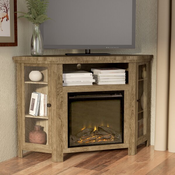 Rena Corner 48 TV Stand with Fireplace by Union Rustic