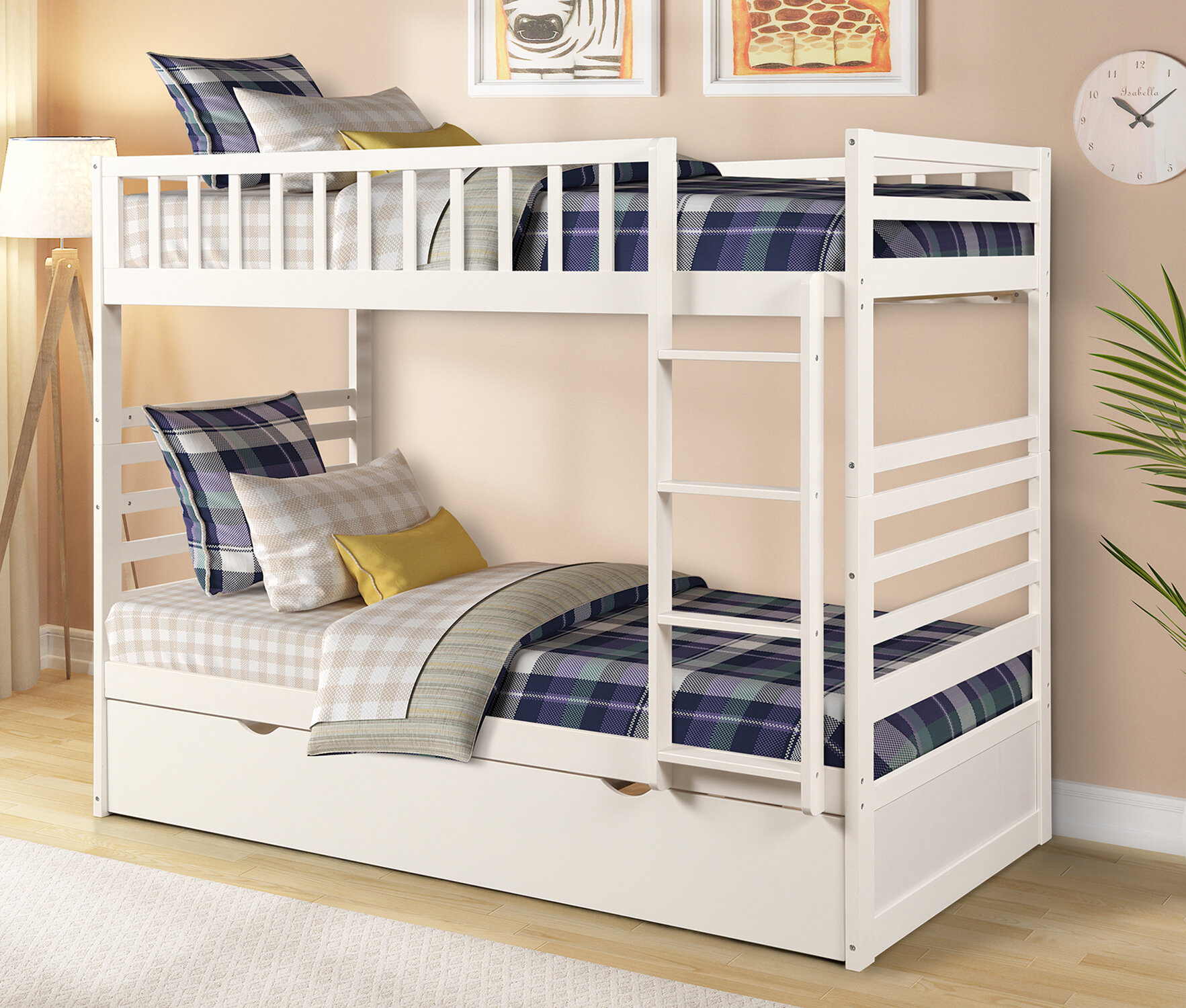 bellmead twin over twin bunk bed