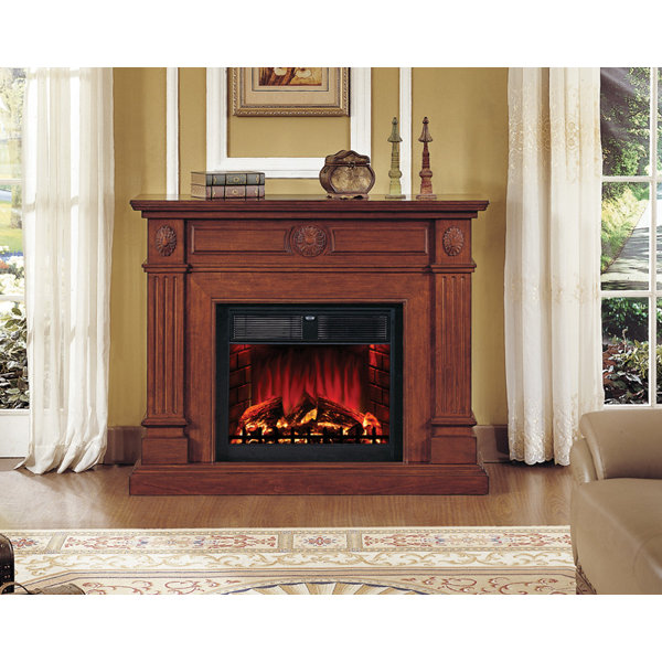 Hampton Electric Fireplace by Lanza