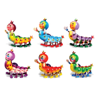 Puzzled Caterpillar Bobble Magnet Trinx