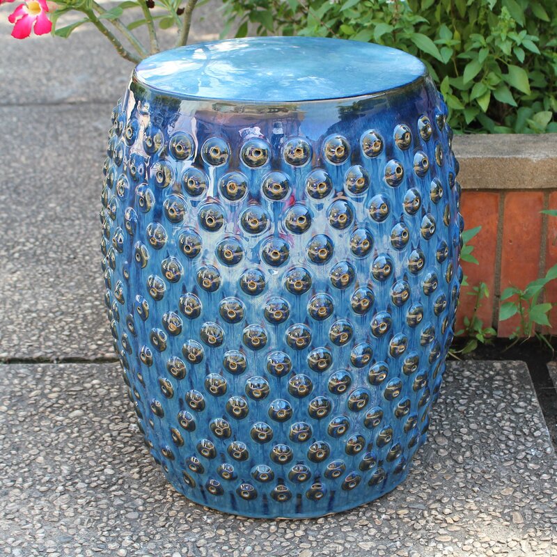 Hoddesd Drum Ceramic Garden Stool Reviews Joss Main