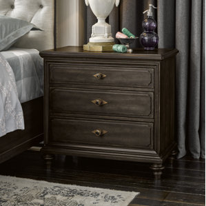 Gallaway Front 3 Drawer Nightstand by Darby Home Co