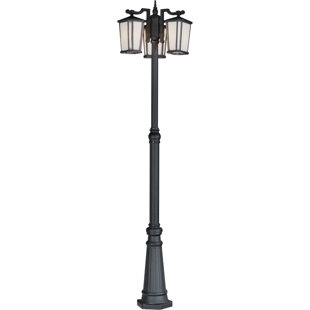 Best Esters Outdoor 3-Light 88.5 Post Light By Brayden Studio Outdoor Lighting Esters Outdoor 3-Light 88.5 Post Light By Brayden Studio Outdoor Lighting
