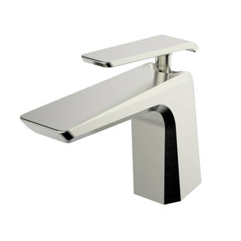 Brushed Nickel Eviva EVFT1162BN Lotus Single Handle Bathroom Sink Faucet Combination Nickle