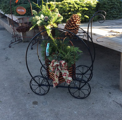 Parisienne Flower Cart Plant Stand by Artscapes| @ $74.95