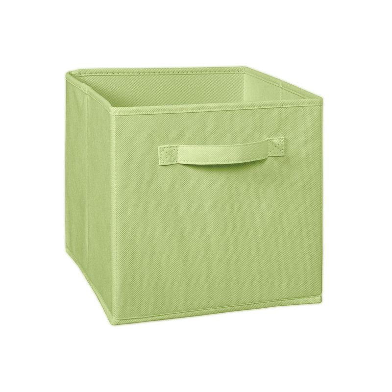 Closetmaid Cubeicals 9 Cube Bookcase With 4 Fabric Bins Wayfair