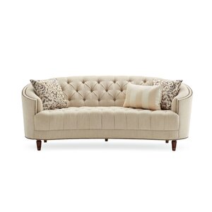 Frederic Tufted Curved Sofa