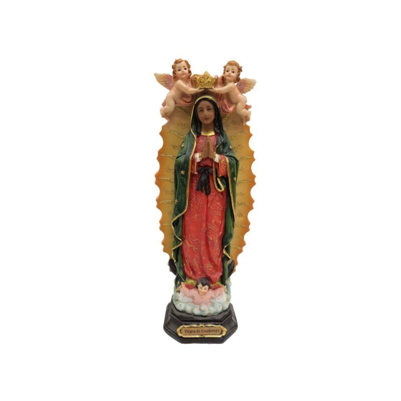 3 PCS Our Lady of Guadalupe Thin Wooden Wall Cross