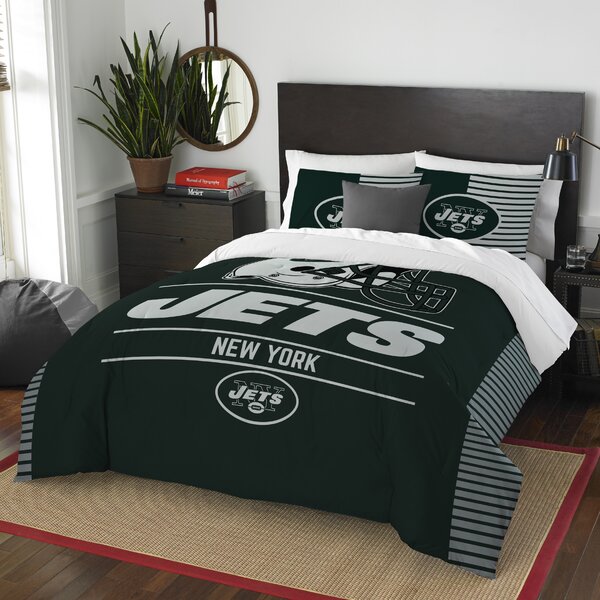 NFL Draft 3 Piece Full/Queen Comforter Set by Northwest Co.
