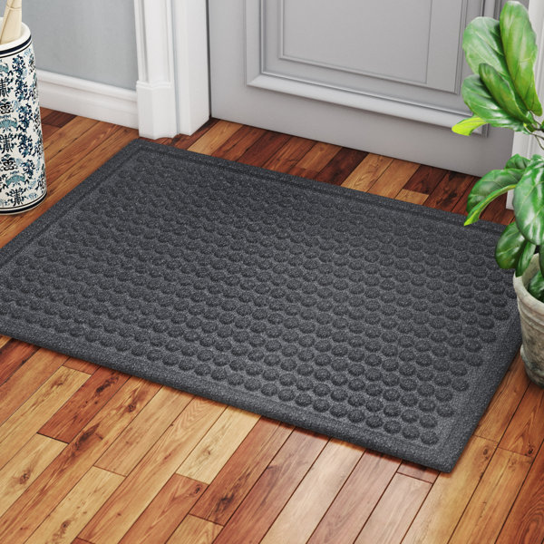 Recycled Rubber PET Friendly Design 2 16x28 KIS Premium Quality Doormat Flocked Durable Modern Designs Recycled Rubber PET Friendly Design 2 16x28 KIS Premium Quality Doormat Flocked Durable Modern Designs
