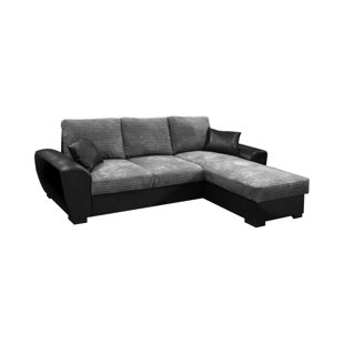 Chaise Sofa Bed Wayfair Co Uk Gianni Reversible Sleeper Corner Sofa Bed