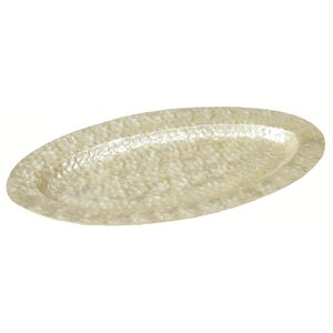 Embossed Oval Tray