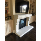 Find The Perfect Stainable Stone Concrete Fireplace Mantels Wayfair