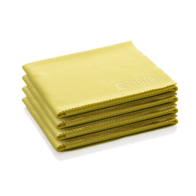Glass and Polishing Microfiber Cleaning Cloth ECloth Color Yellow