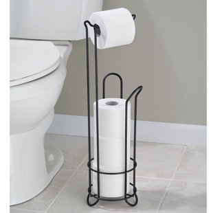 Black Toilet Paper Holders You Ll Love Wayfair Save