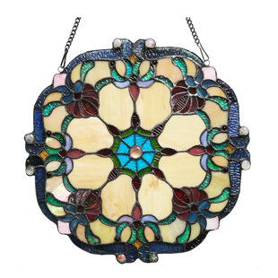 Red White Stained Glass Panels You Ll Love Wayfair