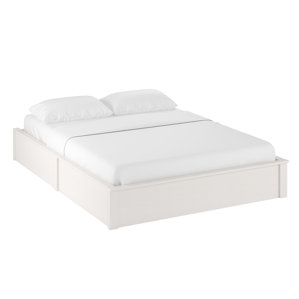 White Platform Bed Frames platform white beds you'll love | wayfair White Platform Bed Frames platform white beds you'll love | wayfair