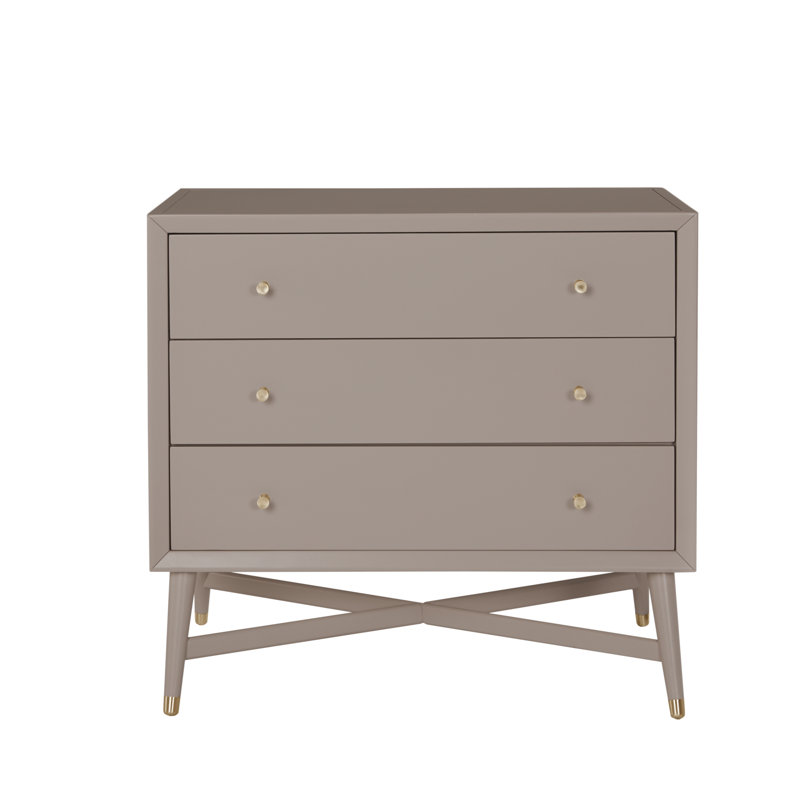 Mid Century Mcpartland Mid Century 3 Drawer Dresser Allmodern