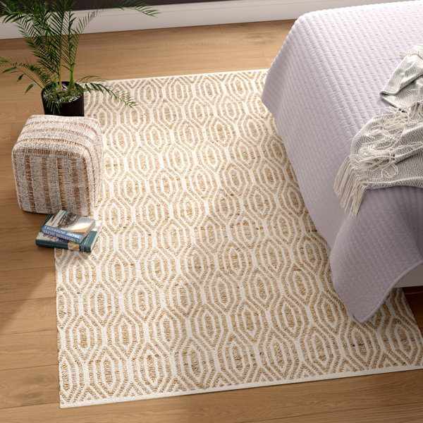 Gilchrist Hand-Woven Natural Area Rug by Beachcrest Home