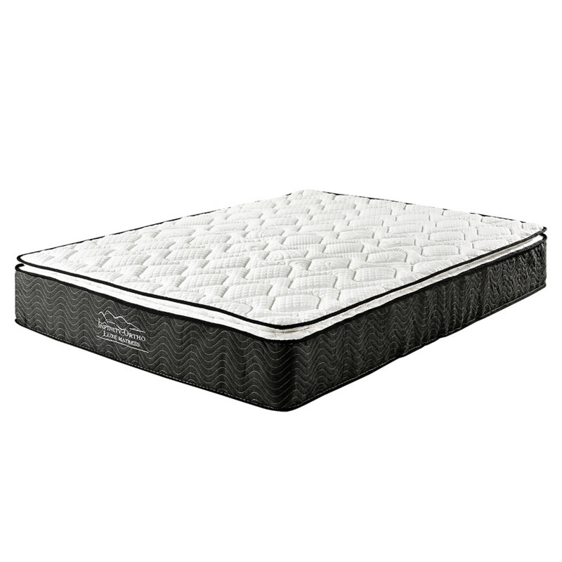 Alwyn Home Pocket Spring 11 Firm Pillow Top Hybrid Mattress