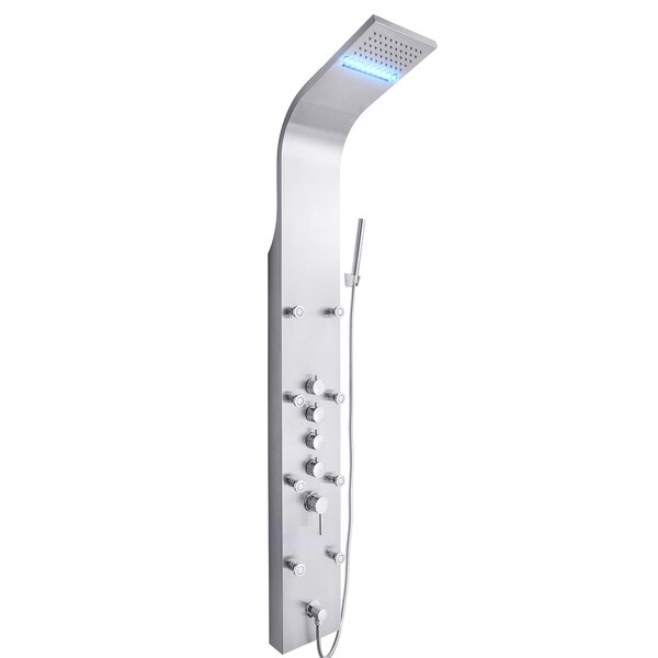 Rainfall Waterfall Dual Function Fixed Shower Panel by AKDY