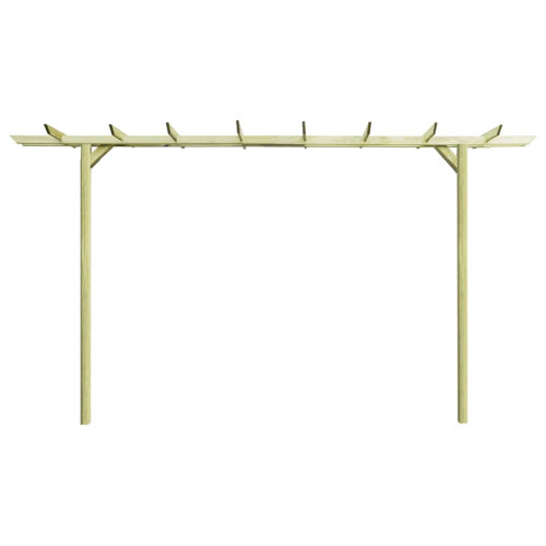 Andi 2m x 3.6m x 0.6m Wood Pergola Sol 72 Outdoor