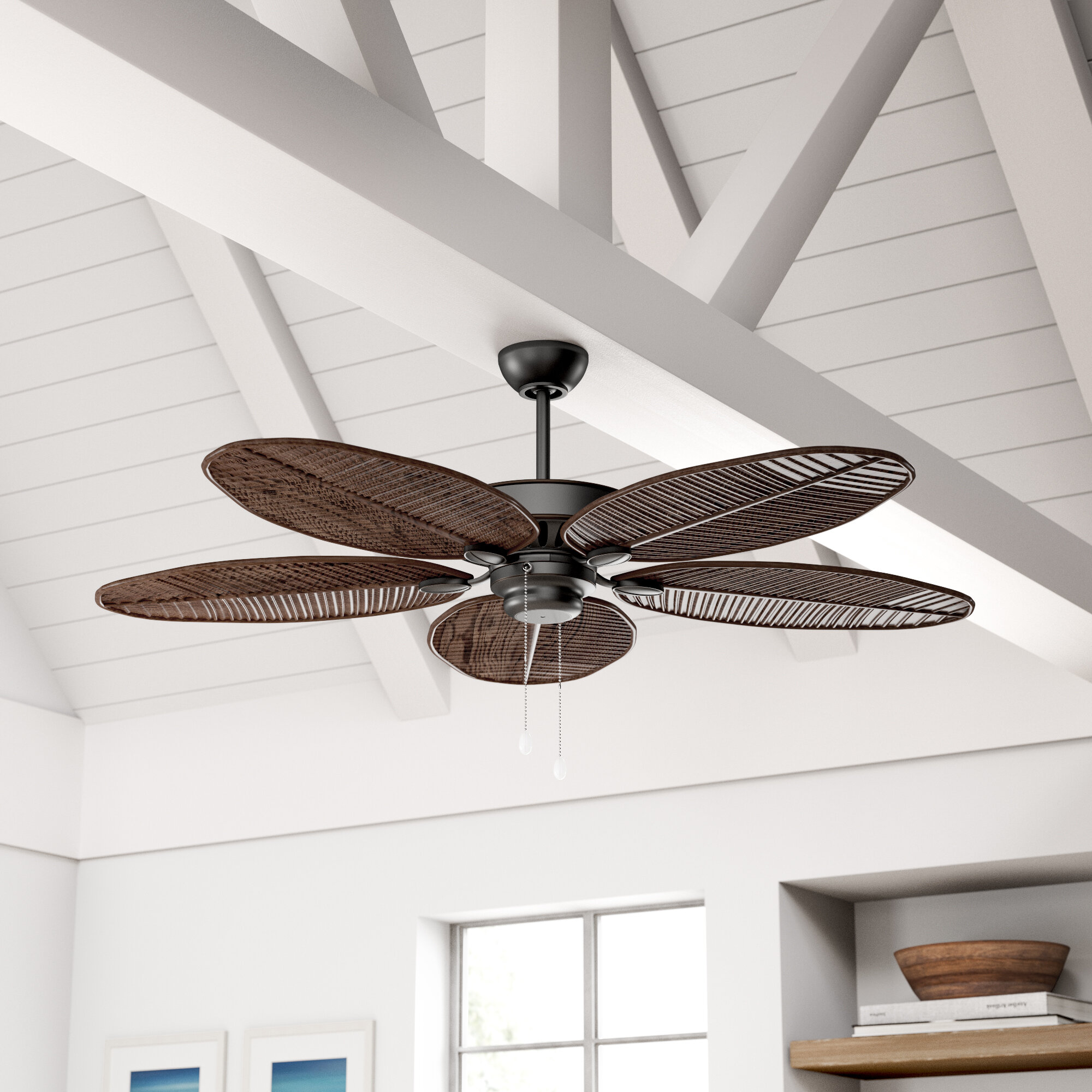 Beachcrest Home 52 Kateri 5 Blade Outdoor Ceiling Fan Reviews