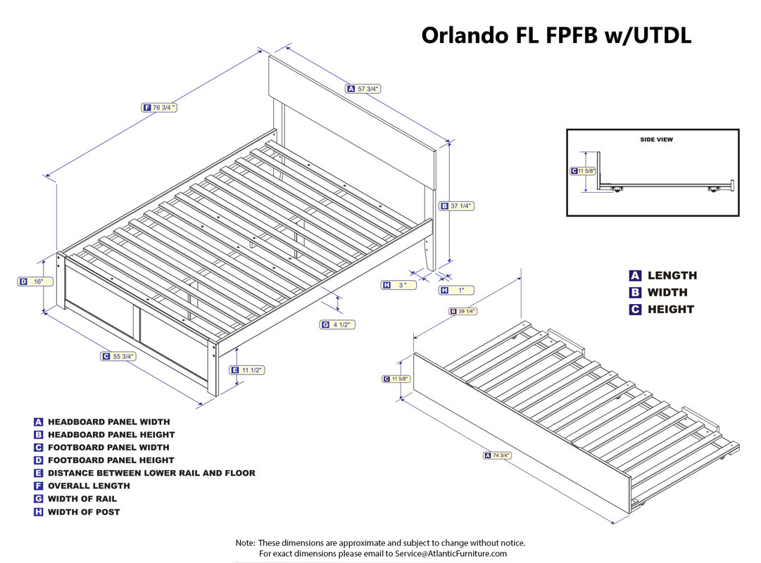 Viv + Rae Greyson Platform Bed with Trundle & Reviews Wayfair