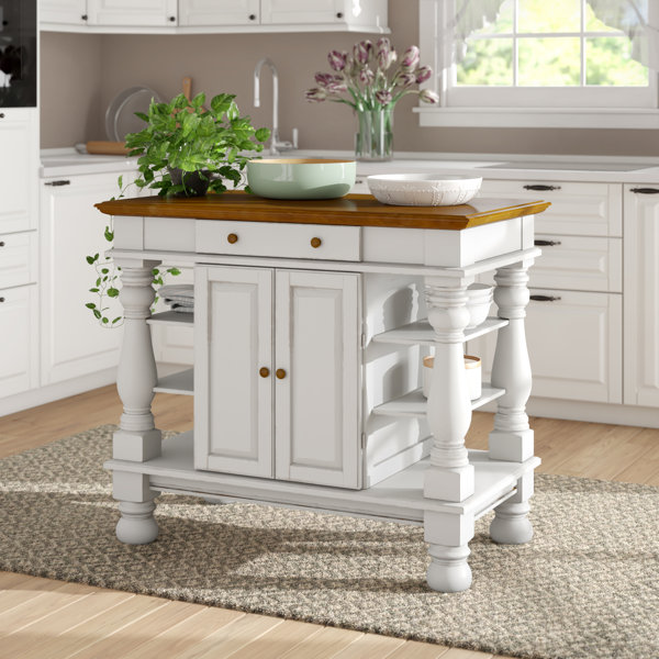 Antique White Kitchen Island Wayfair