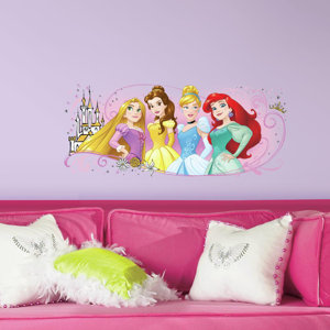 Disney Princess Friendship Adventures Peel and Stick Giant Wall Decal