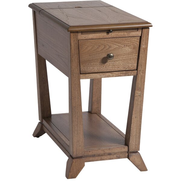 Amboyer Chairside End Table With Storage By Darby Home Co