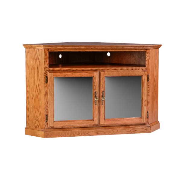 Loon Peak Lowe Corner Unit TV Stand For TVs Up To 58 ...