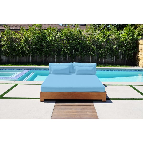 Round Patio Daybed With Sunbrella Cushions By Feruci By Feruci Top