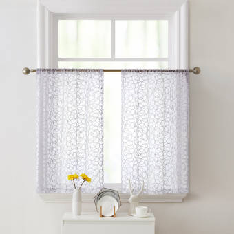 House Of Hampton Machen Cafe Curtain Wayfair