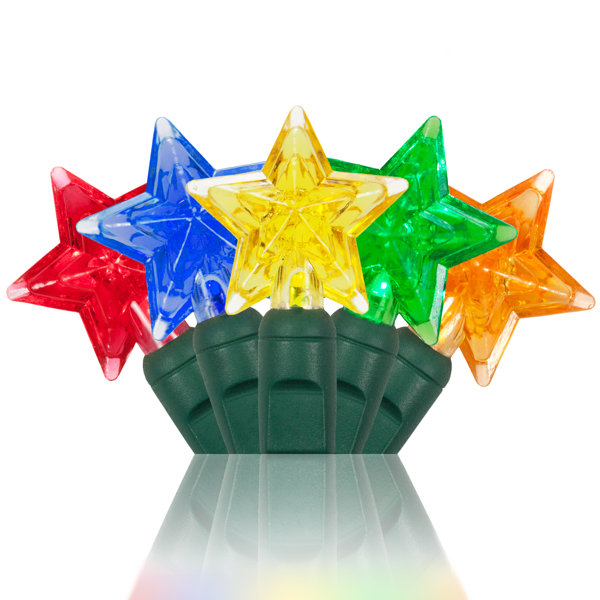 35 Star LED Christmas Light String by Kringle Traditions