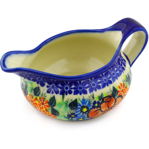Polish Pottery 19 oz. Gravy Boat by Polmedia
