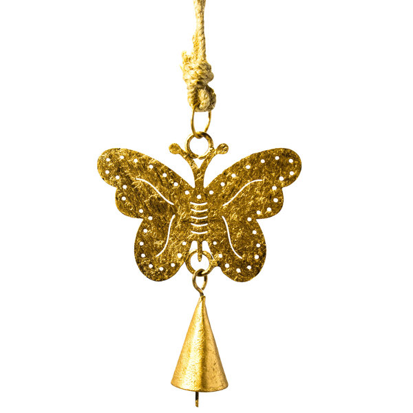 August Grove Butterfly Cutout Chime Wall Decor Wayfair
