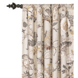 Luxury Floral Flower Curtains Drapes Perigold